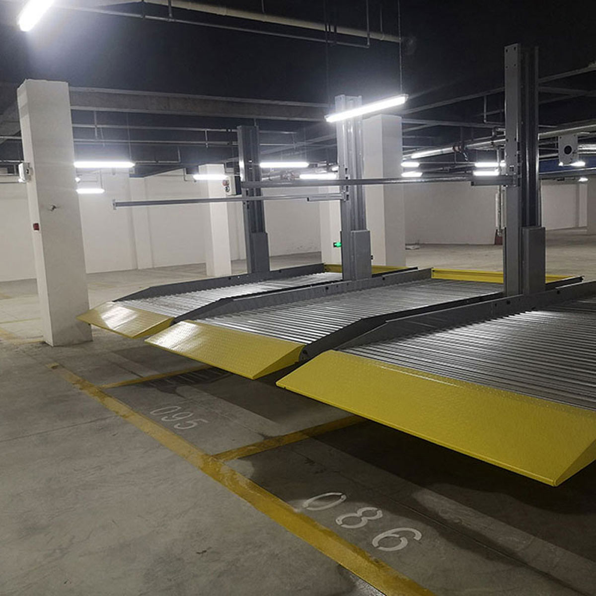 大安俯仰機械式立體停車設備拆除