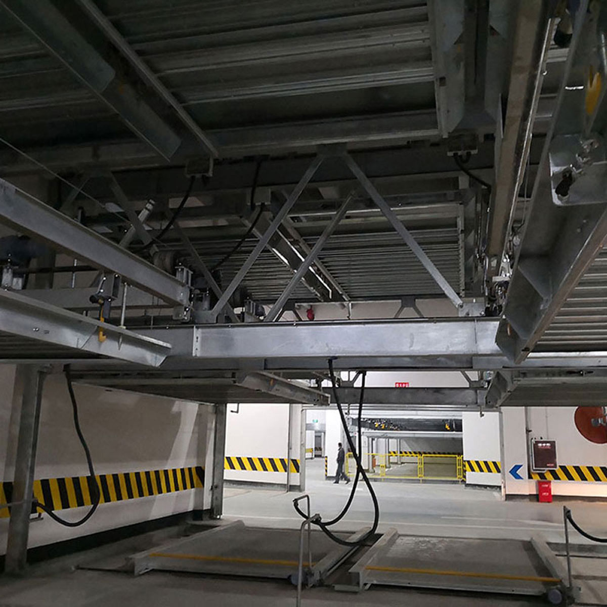 玉屏兩柱機械式停車設備拆除
