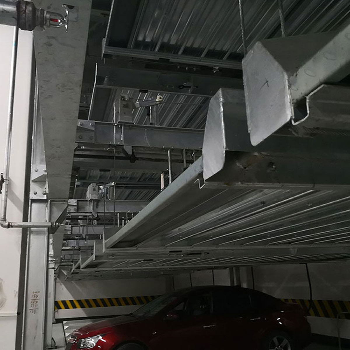 崇信升降立體車庫主要結(jié)構(gòu)組成