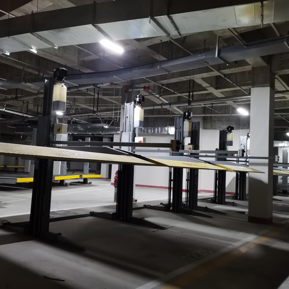 崇信升降橫移式智能立體車庫的工作原理
